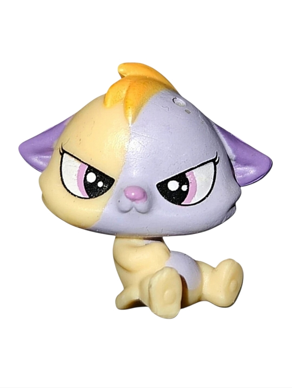 RARE Littlest Pet Shop Frowny Fluffball #50 Surprise Families 2016